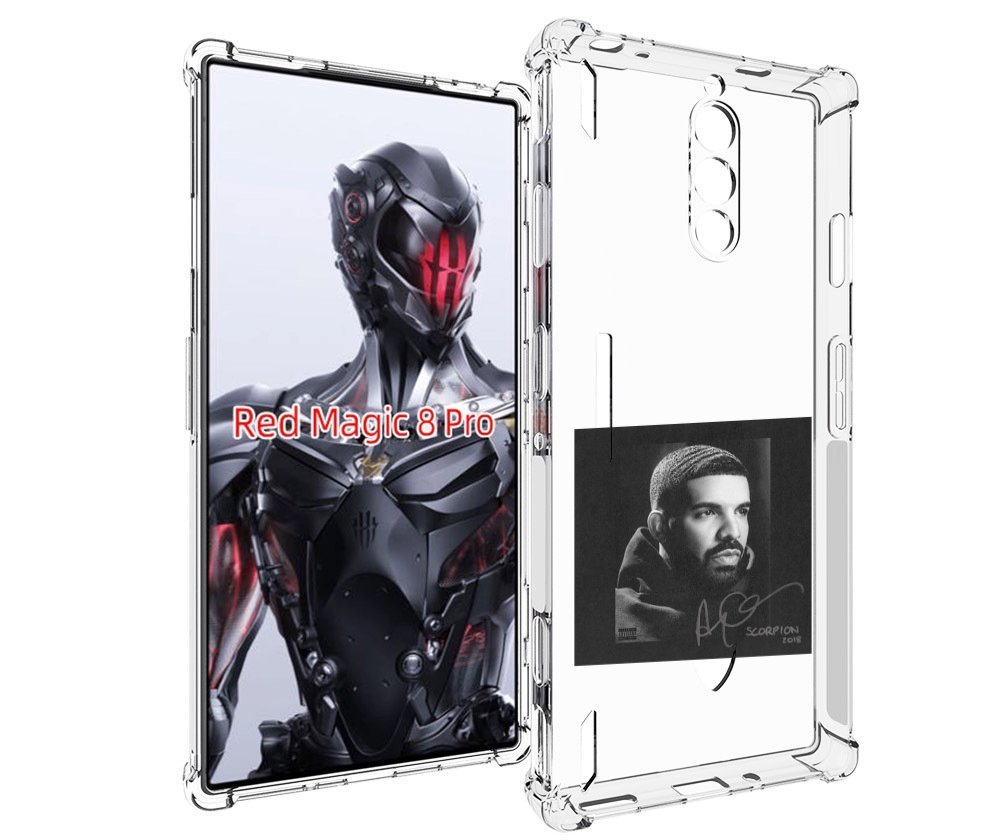 

Чехол MyPads Drake - Scorpion для ZTE Nubia Red Magic 8 Pro / Red Magic 8 Pro Plus, Tocco