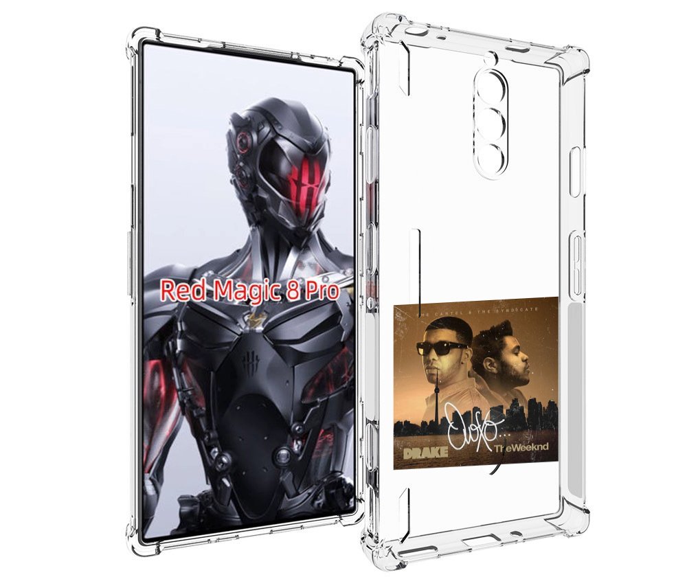 

Чехол MyPads Drake & The Weeknd - OVOXO для ZTE Nubia Red Magic 8 Pro / Red Magic 8 Pro..., Tocco