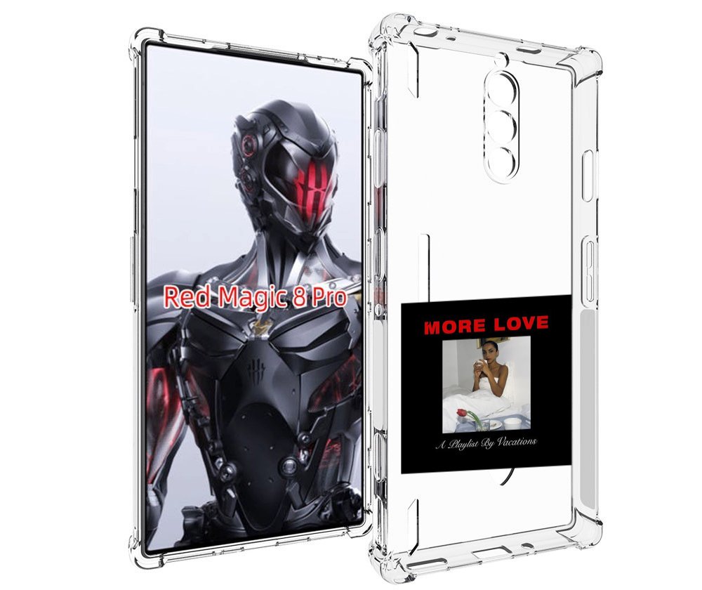

Чехол MyPads Drake & Sade - More Love для ZTE Nubia Red Magic 8 Pro / Red Magic 8 Pro Plus, Tocco