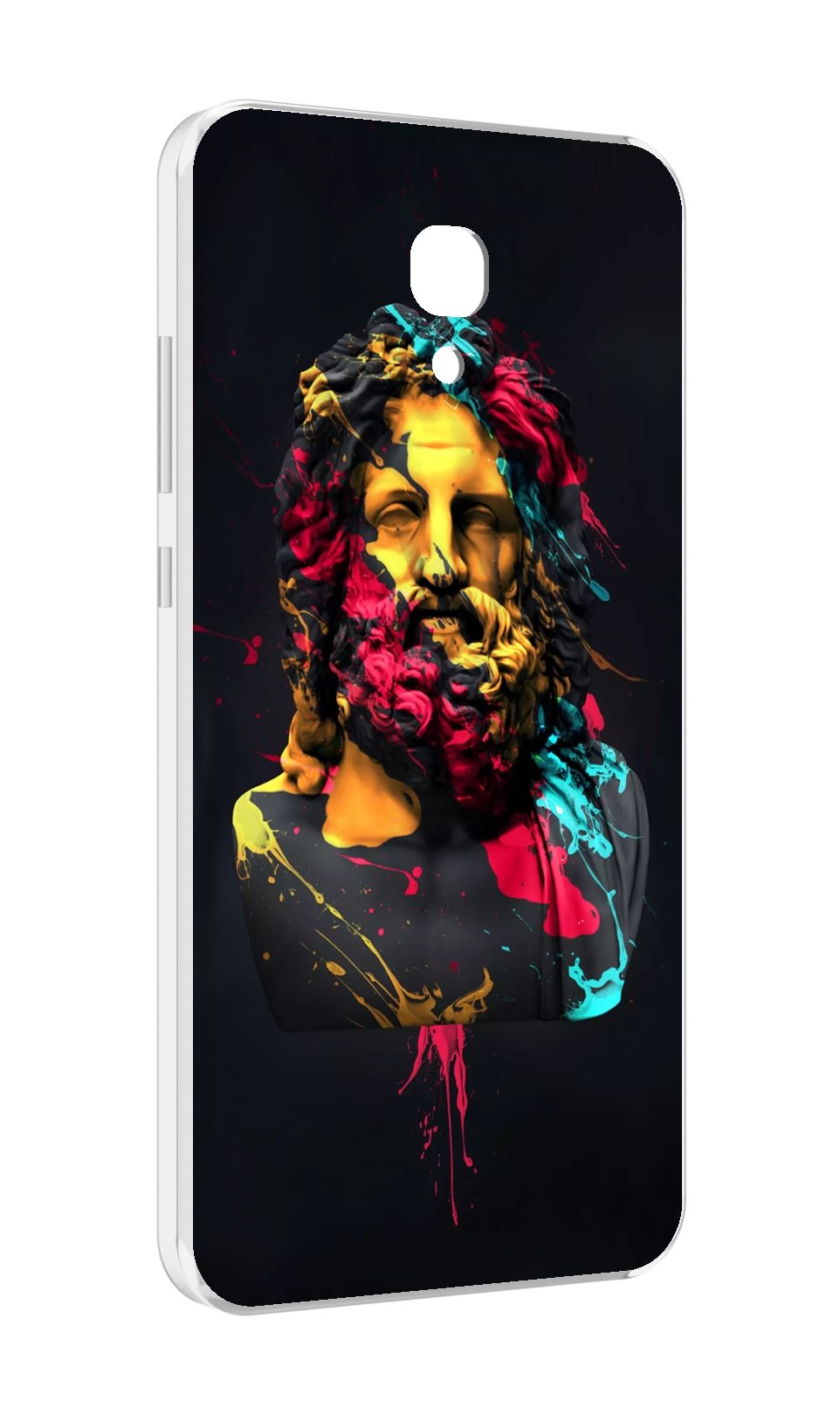 

Чехол MyPads арт-статуя-краски для Meizu M6 (M711Q), Прозрачный, Tocco