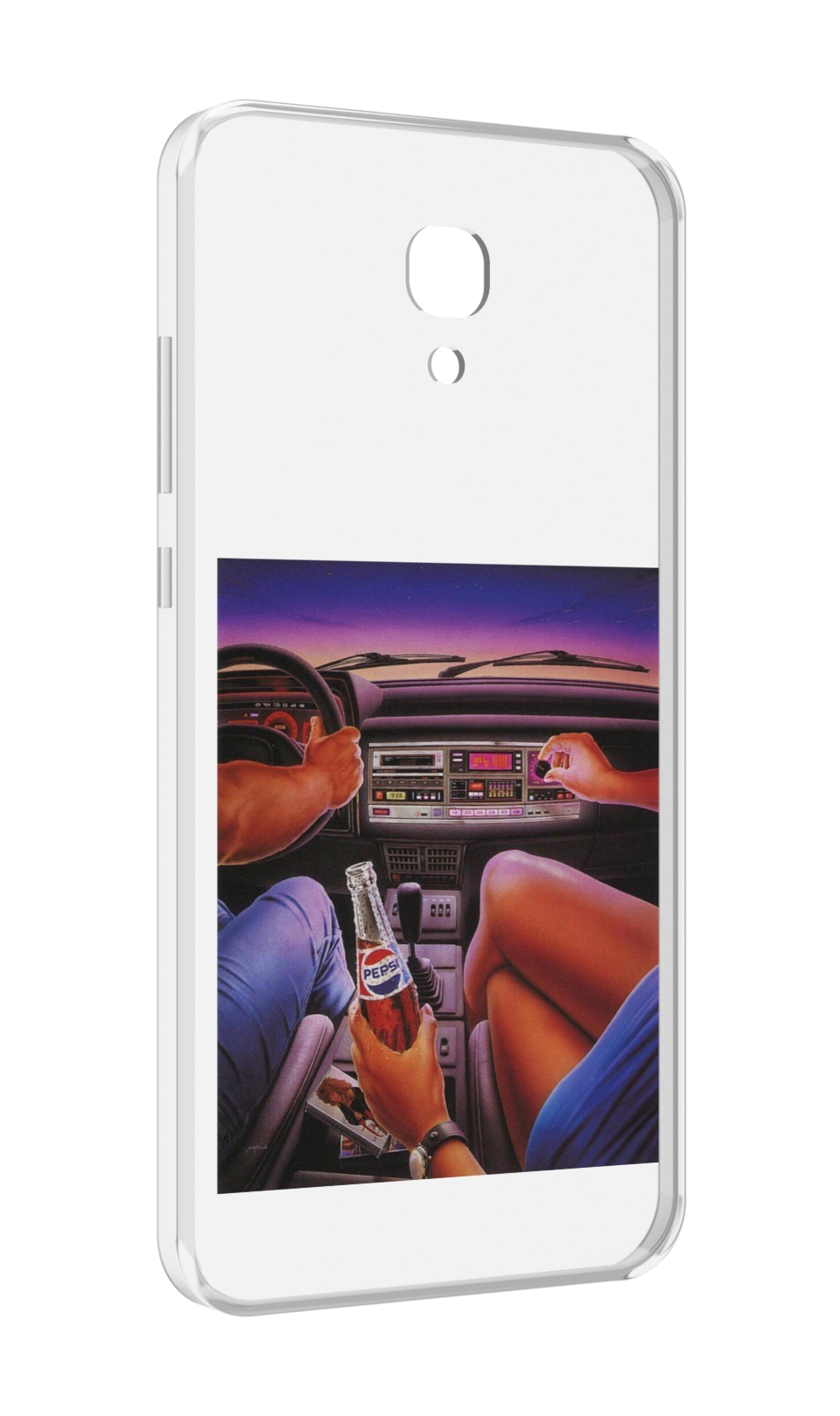 

Чехол MyPads американская машина салон для Meizu M6 (M711Q), Прозрачный, Tocco