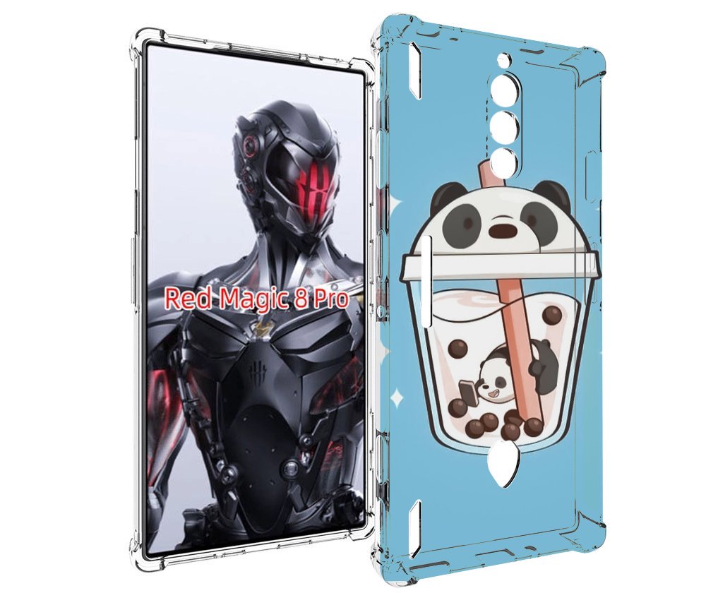 

Чехол MyPads Bubble tea для ZTE Nubia Red Magic 8 Pro / Red Magic 8 Pro Plus, Tocco