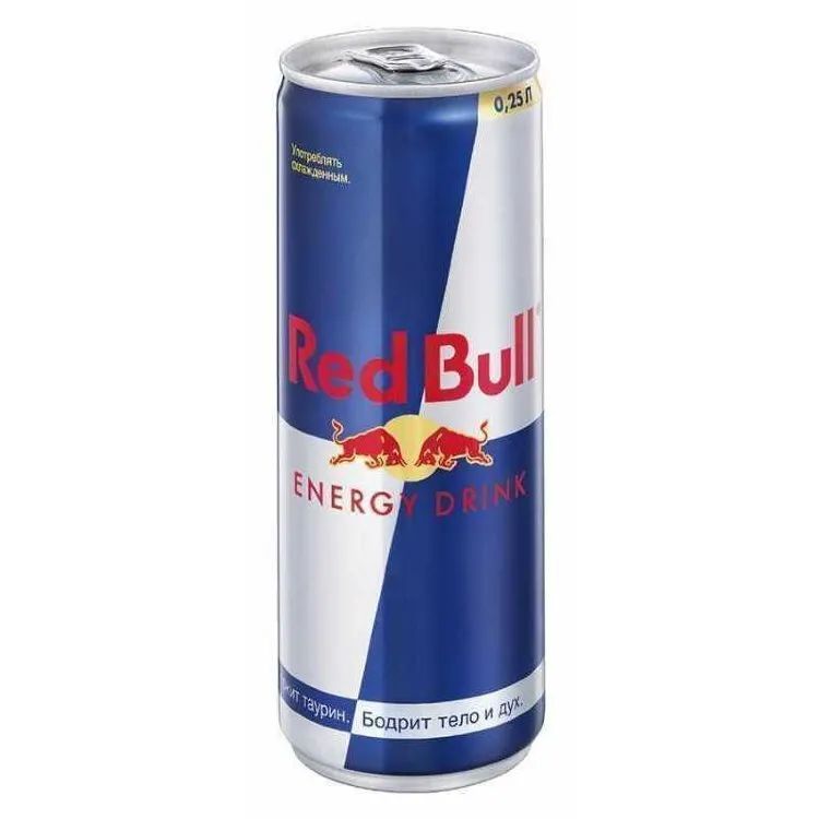 Энергетический напиток Red Bull / Ред Булл ж/банка (0,25л*24шт)