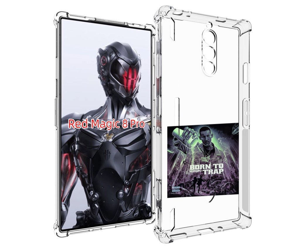 

Чехол MyPads Born to Trap Kizaru для ZTE Nubia Red Magic 8 Pro / Red Magic 8 Pro Plus, Tocco