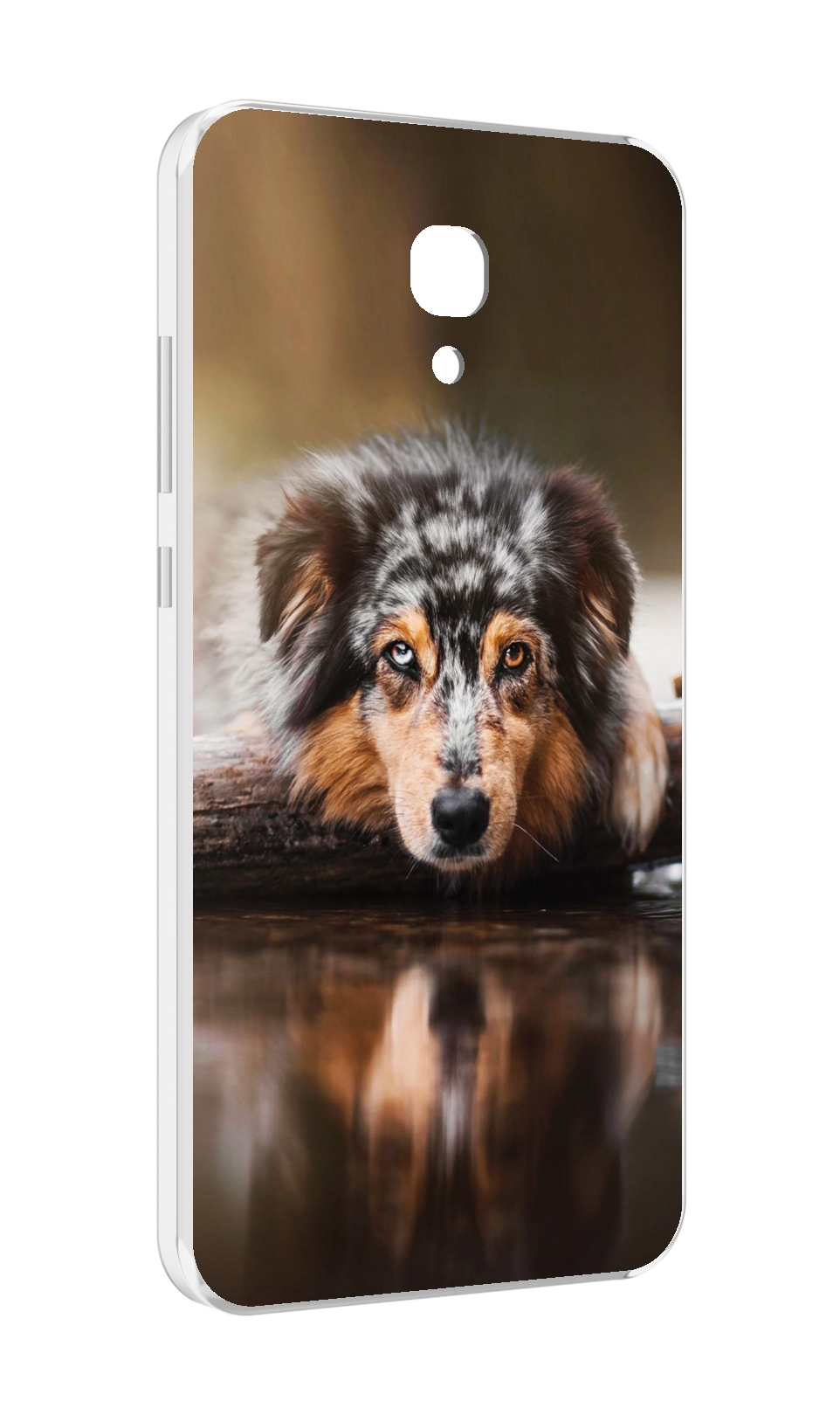 

Чехол MyPads австралииская овчарка для Meizu M6 (M711Q), Прозрачный, Tocco