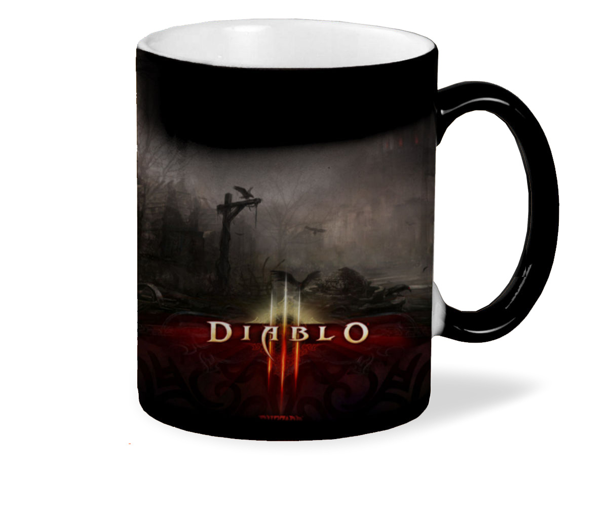 

Кружка CoolPodarok Diablo 3 Вороны Виселица