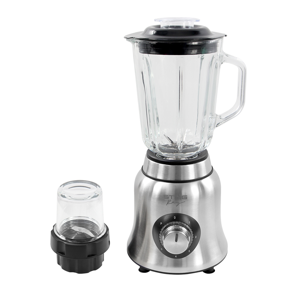

Блендер StingRay ST-KP2202B серебристый, черный, ST-KP2202B