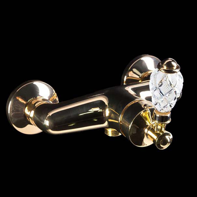 

Смеситель Boheme Vogue Crystal 214-CRST для душа