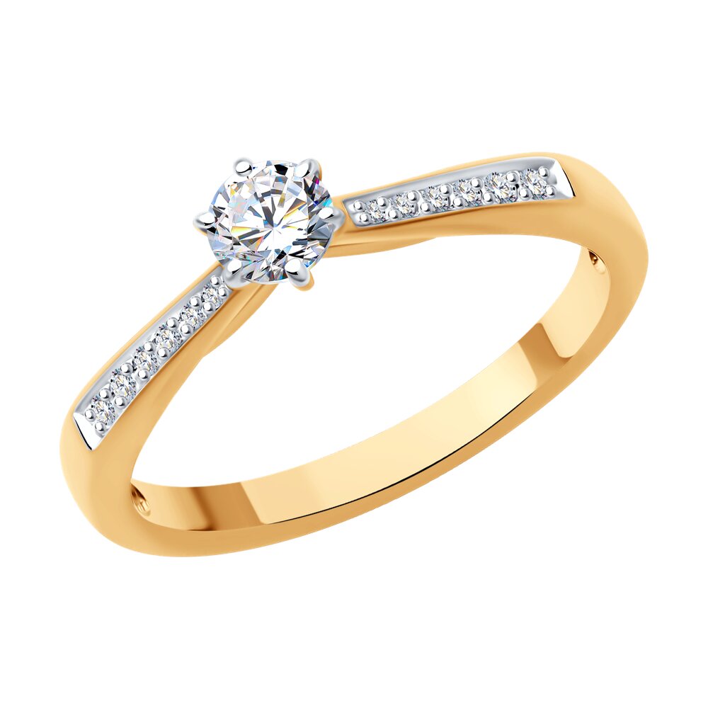 

Кольцо из золота р.  SOKOLOV 1012603, бриллиант, 1012603