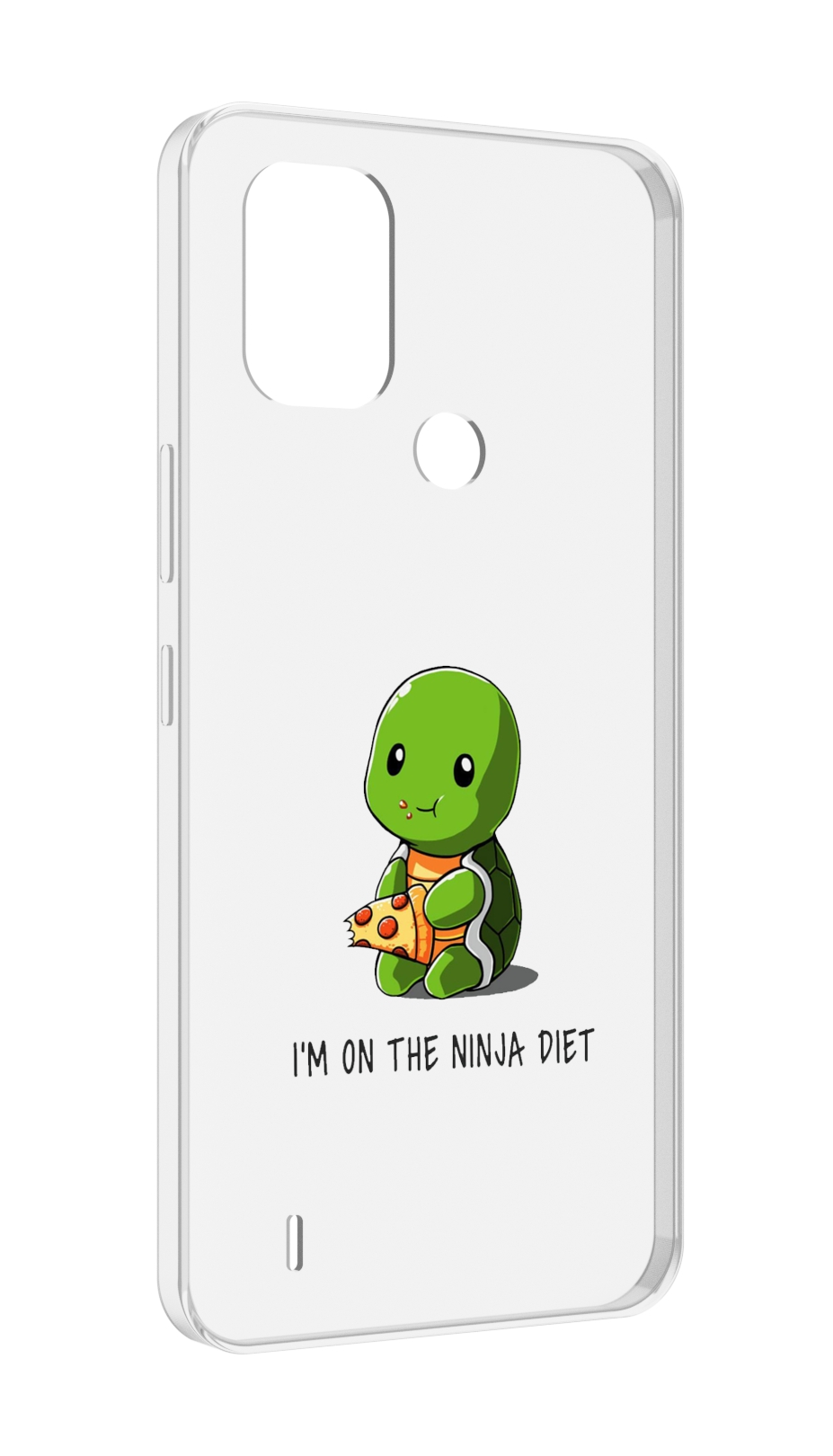 

Чехол MyPads Ниндзя-диета для Nokia C31, Прозрачный, Tocco