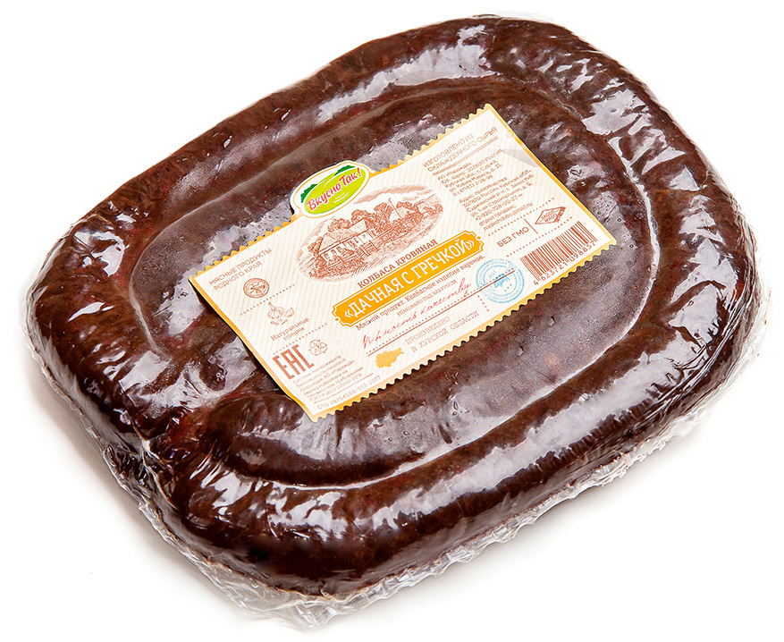 

Колбаса Вкусно Так! Дачная кровяная с гречкой