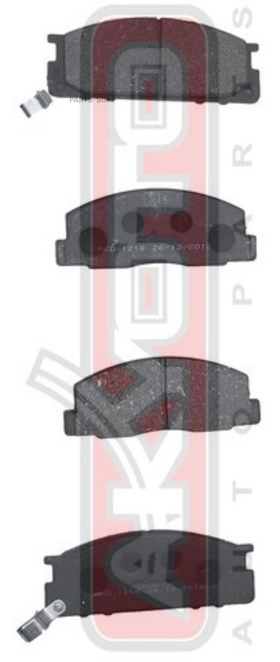 

Тормозные колодки Akyoto передние дисковые akd1218