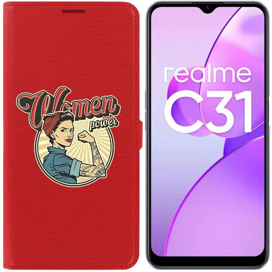 

Чехол-книжка Eco Book для Realme C31 Women Power