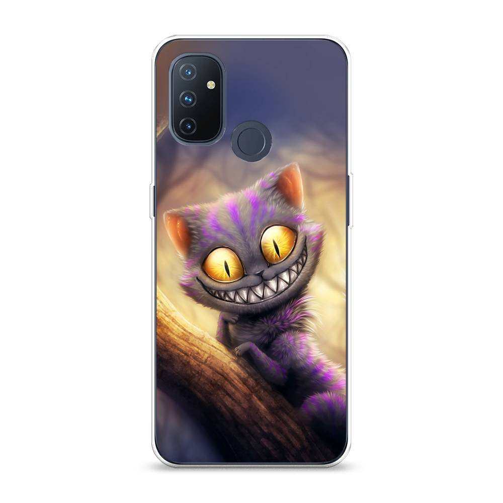 

Чехол Awog на OnePlus Nord N100 / ВанПлас Nord N100 "Cheshire Cat", Фиолетовый;желтый, 152450-1
