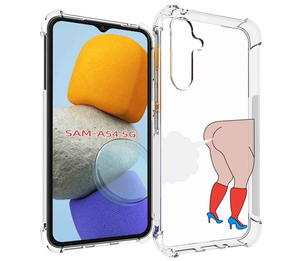 

Чехол MyPads смешная-ситуация детский для Samsung Galaxy A54, Tocco
