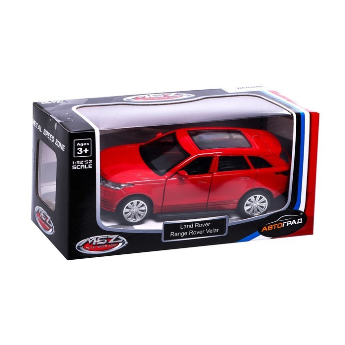 

Автоград металлическая Land Rover Range Rover Velar, 1:42, красный 67334