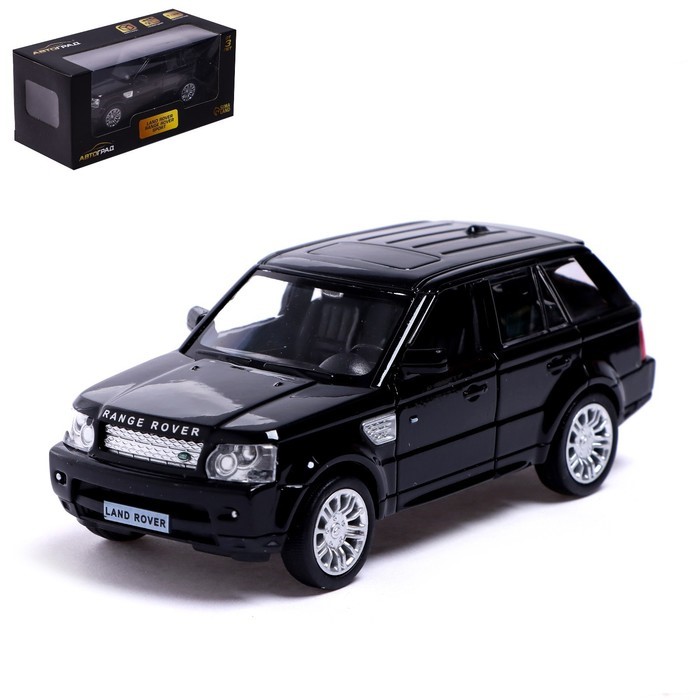 Автоград Land Rover Range Rover Sport,1:32, открываются двери, черный 554007