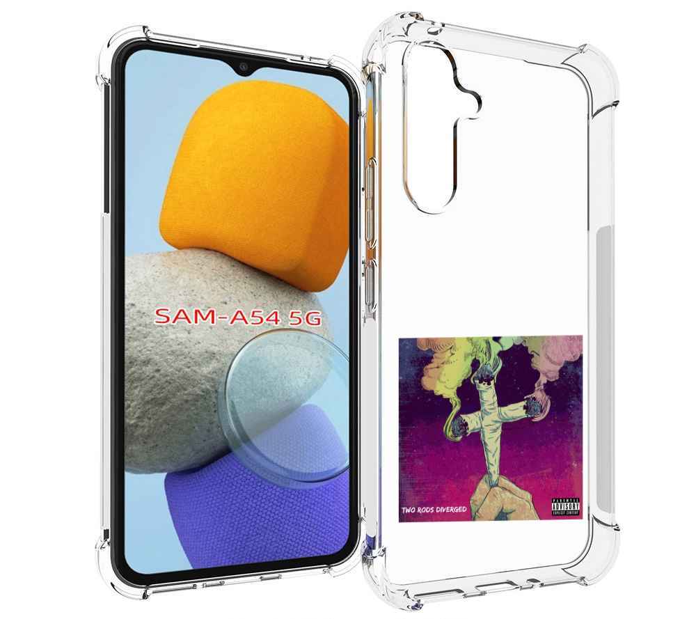

Чехол MyPads сигаретный крест для Samsung Galaxy A54, Tocco