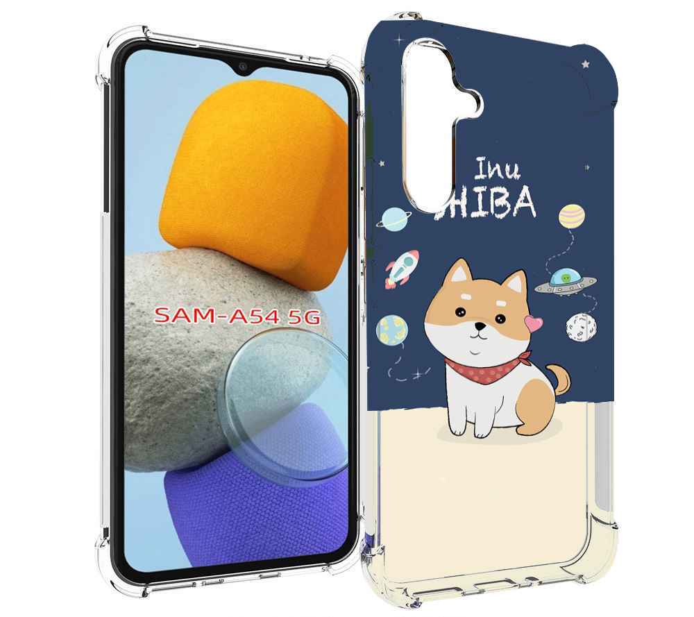 

Чехол MyPads сиба-шиба-ину для Samsung Galaxy A54, Tocco