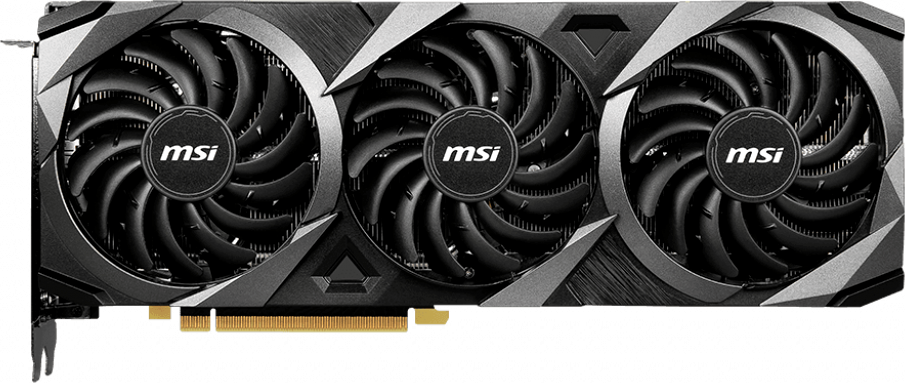 фото Видеокарта msi nvidia geforce rtx 3080 (rtx 3080 ventus 3x plus 12g oc lhr)