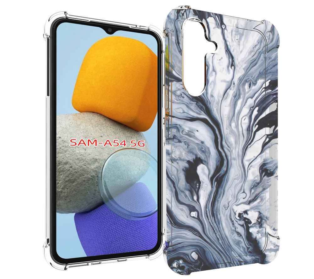 

Чехол MyPads серая краска для Samsung Galaxy A54, Tocco
