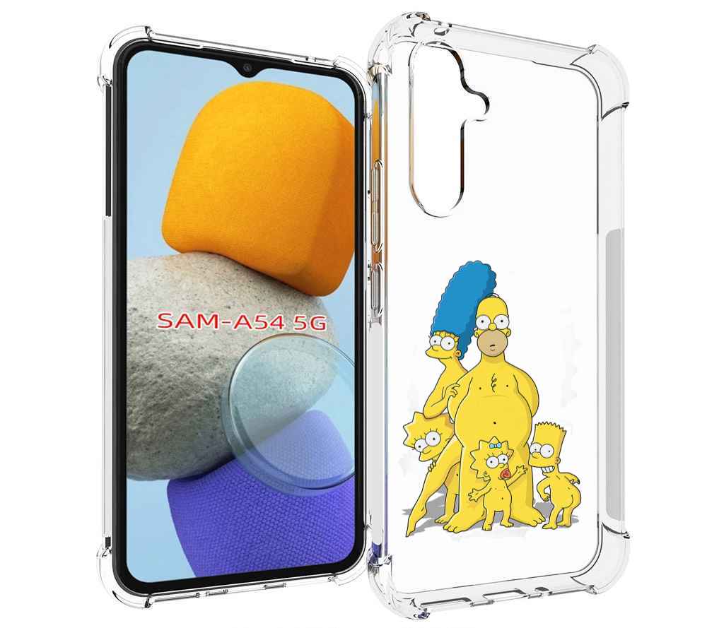 

Чехол MyPads семья-симпсонов для Samsung Galaxy A54, Tocco