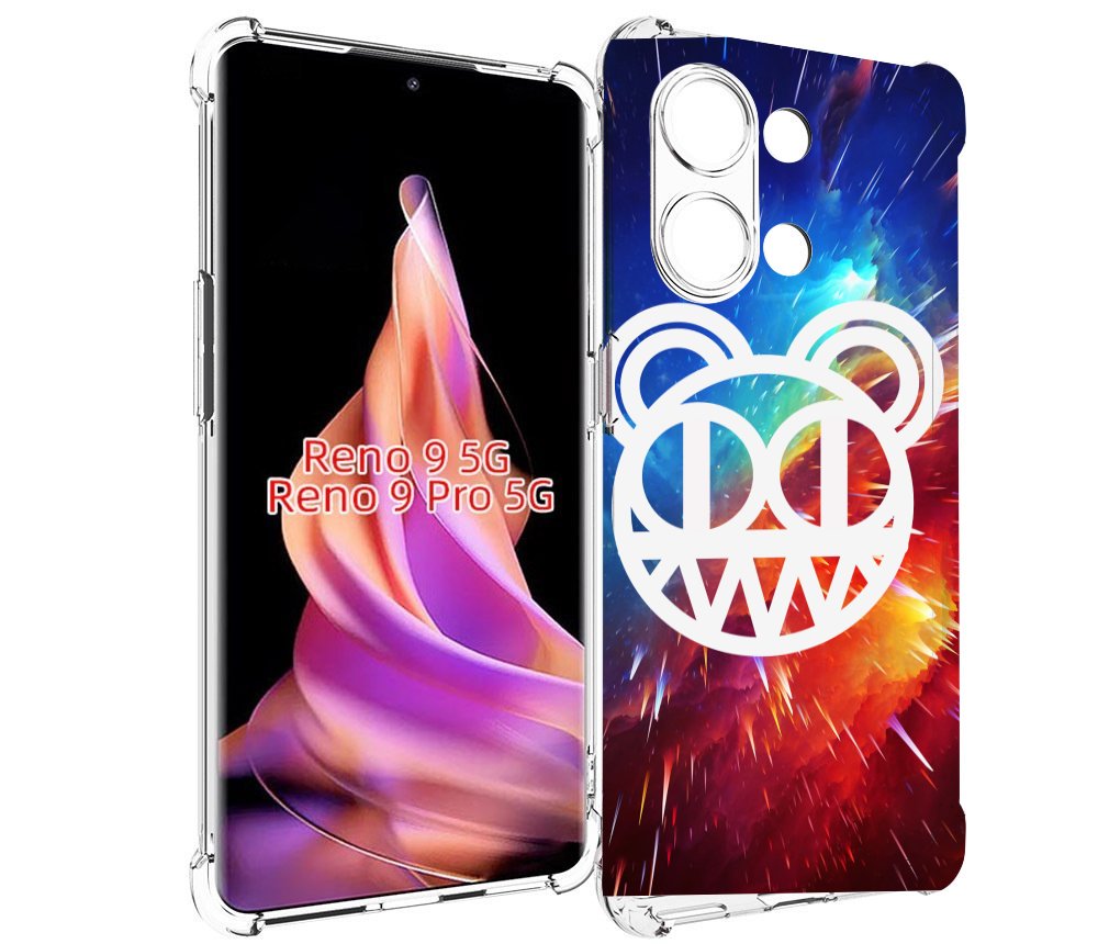 

Чехол MyPads radiohead cosmos для Oppo Reno 9/Reno 9 Pro, Прозрачный, Tocco