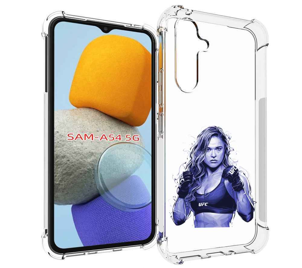 

Чехол MyPads ронда-роузи-юфс для Samsung Galaxy A54, Tocco