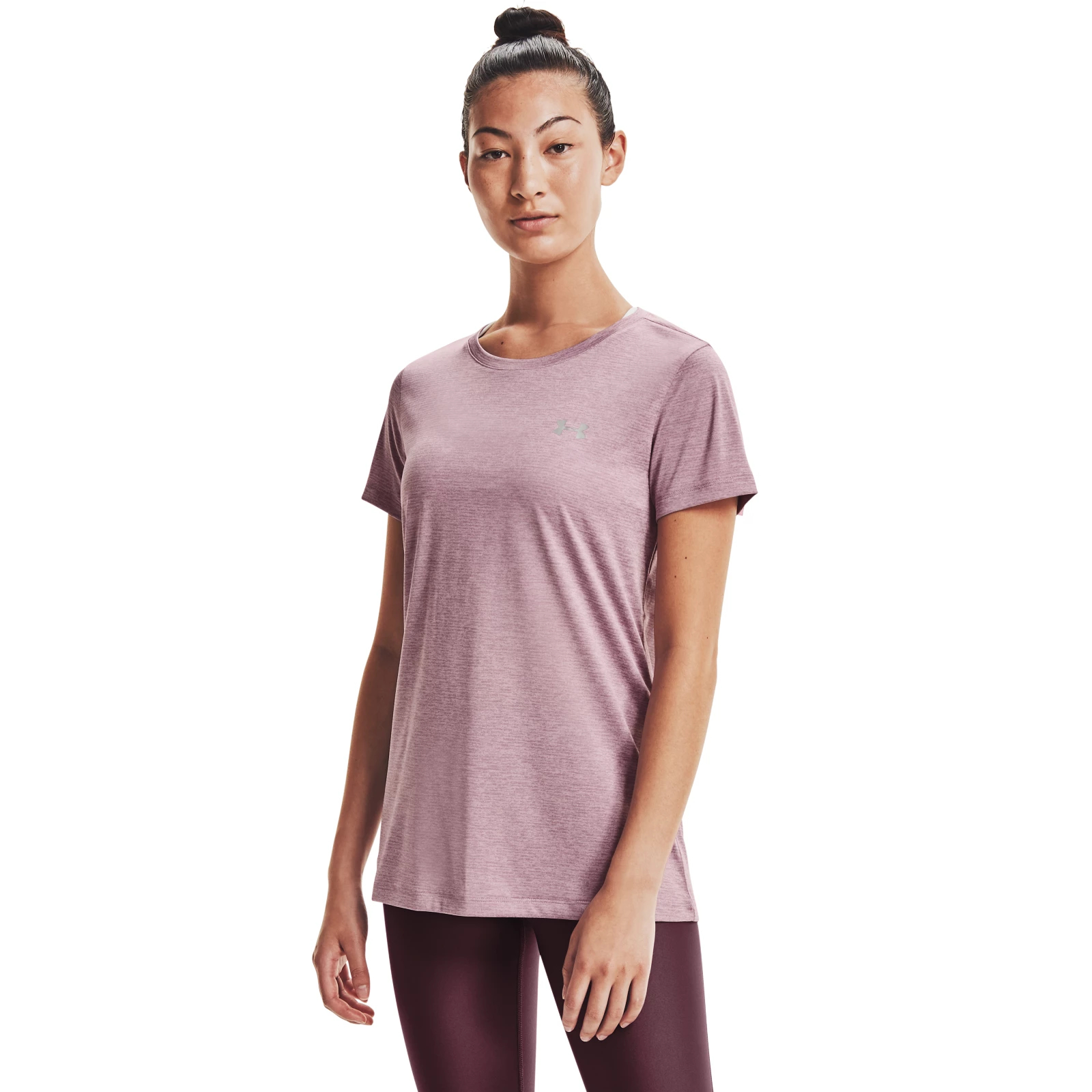 фото Футболка женская under armour 1277206 розовая s/m