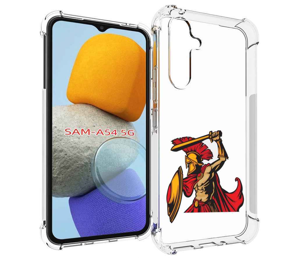 

Чехол MyPads римский-воин для Samsung Galaxy A54, Tocco