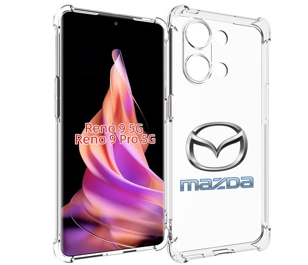

Чехол MyPads mazda-мазда-4 мужской для Oppo Reno 9/Reno 9 Pro, Прозрачный, Tocco