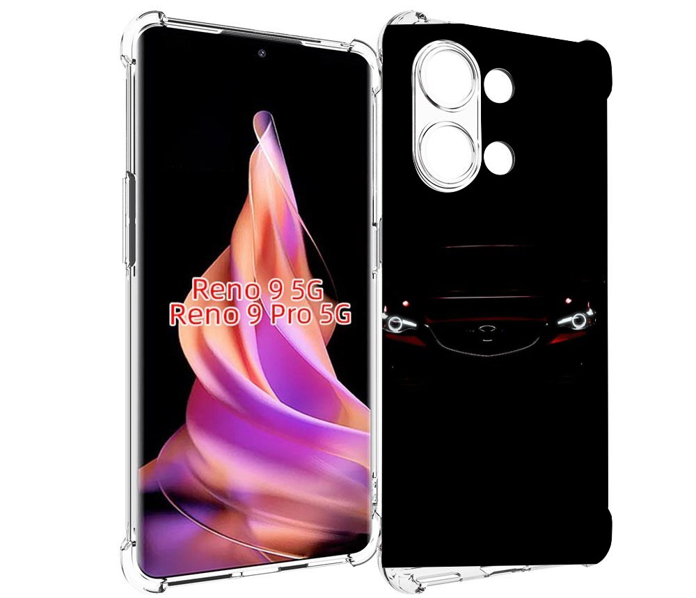 

Чехол MyPads mazda мазда 2 мужской для Oppo Reno 9/Reno 9 Pro, Прозрачный, Tocco