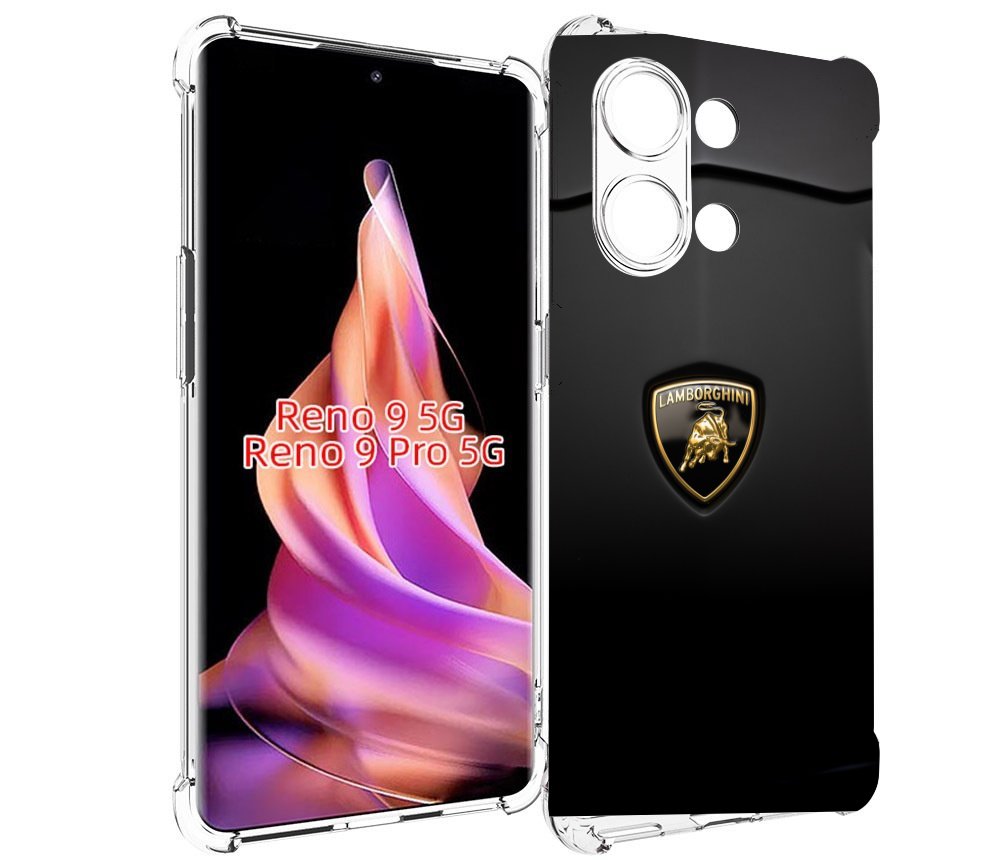 

Чехол MyPads lamborghini ламба 3 для Oppo Reno 9/Reno 9 Pro, Прозрачный, Tocco