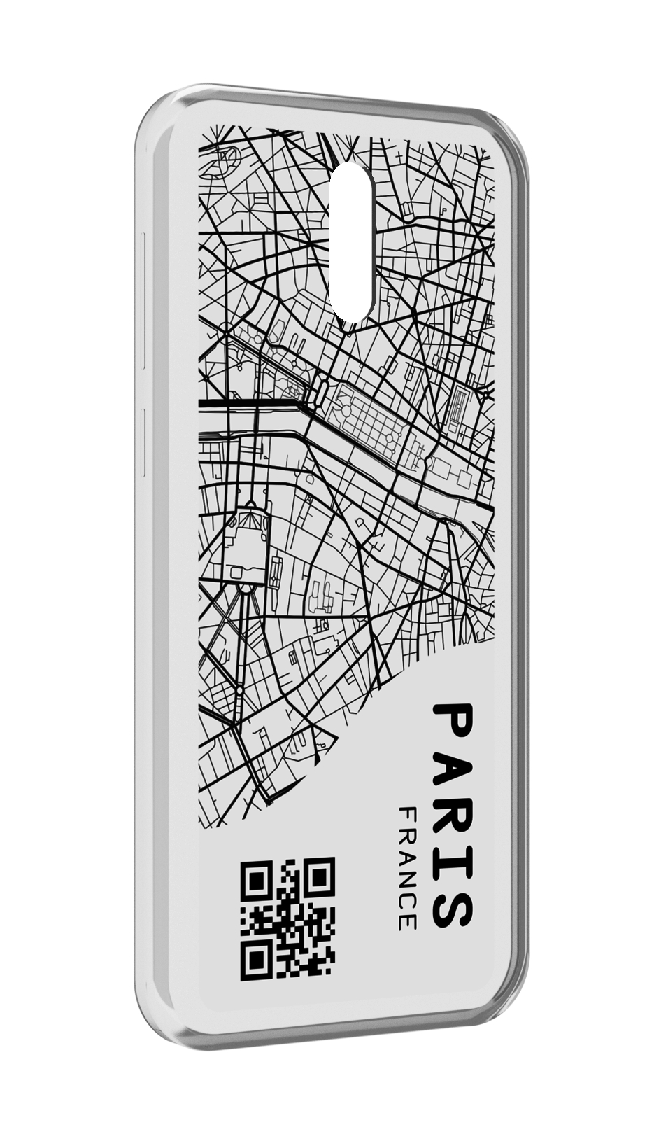 

Чехол MyPads схема-париж для Alcatel 3L (2019), Прозрачный, Tocco