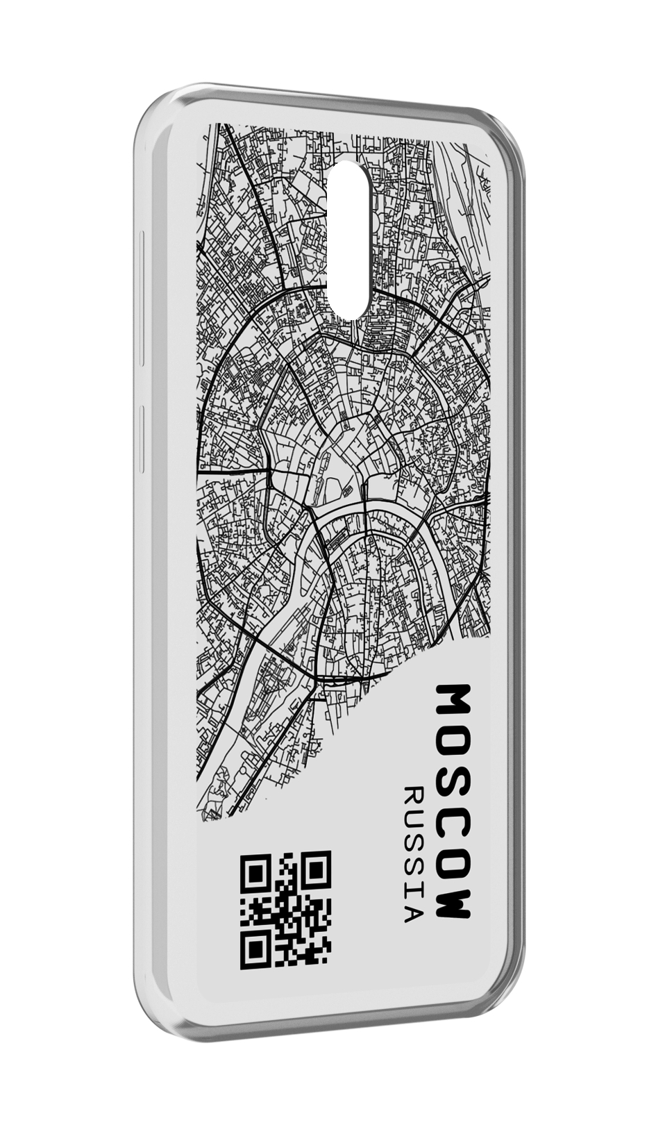 

Чехол MyPads схема-москва для Alcatel 3L (2019), Прозрачный, Tocco