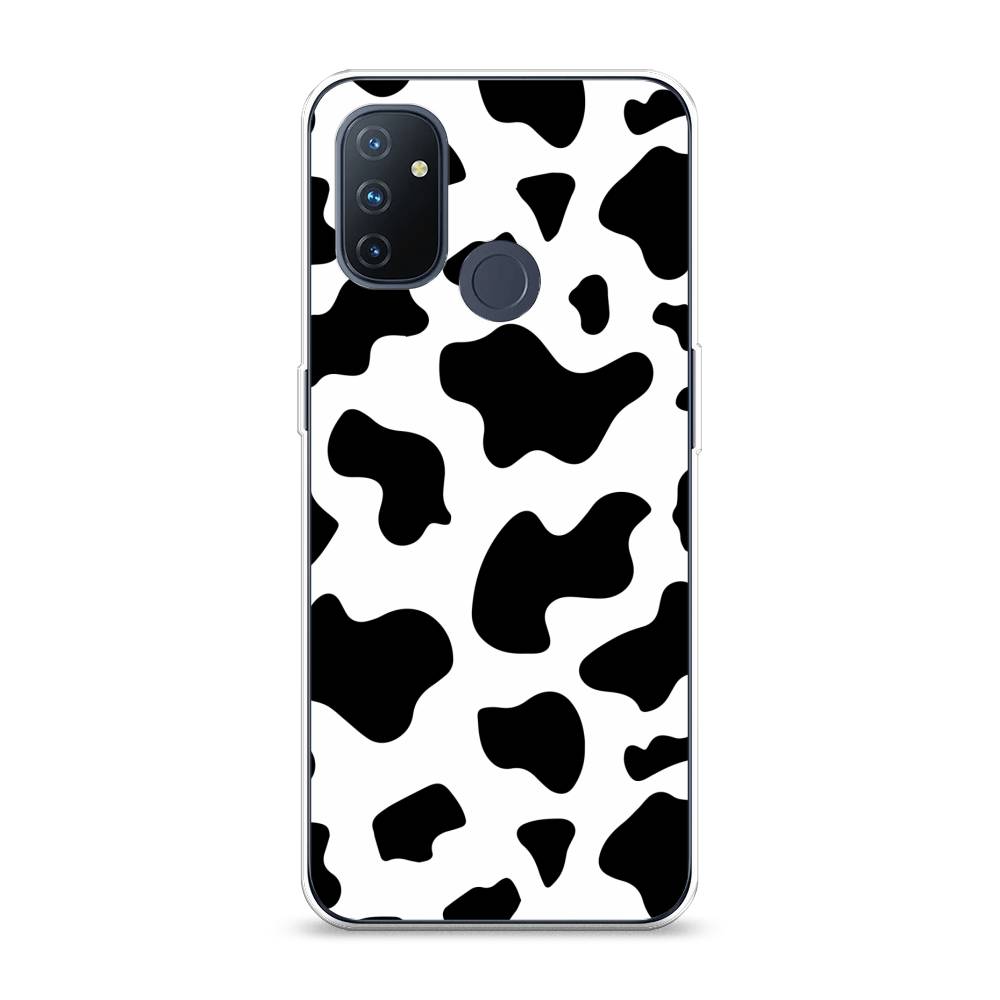 

Чехол Awog на OnePlus Nord N100 / ВанПлас Nord N100 "Пятна коровы", Белый;черный, 152450-1