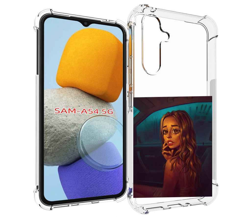 

Чехол MyPads пуп-невесты женский для Samsung Galaxy A54, Tocco