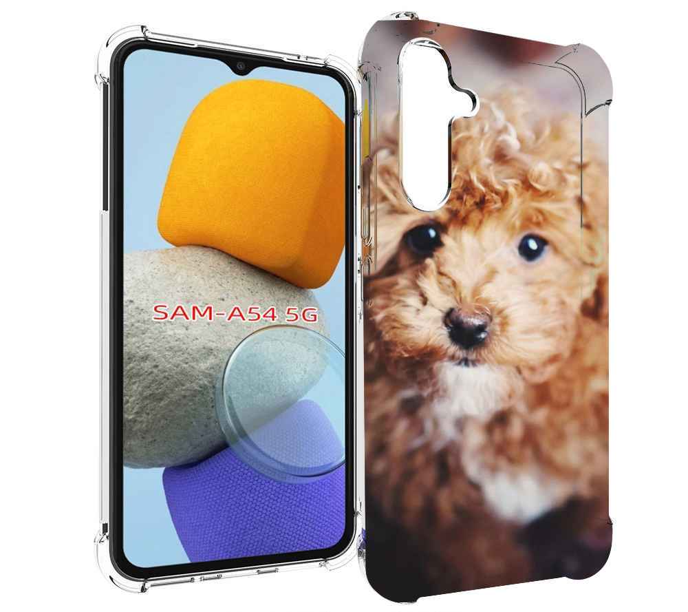 

Чехол MyPads пудель для Samsung Galaxy A54, Tocco