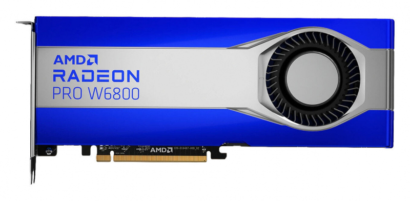 фото Видеокарта amd amd radeon pro w6800 (100-506157)