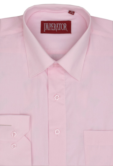 Рубашка мужская Imperator Prim Rose-П sl розовая 37/170-176