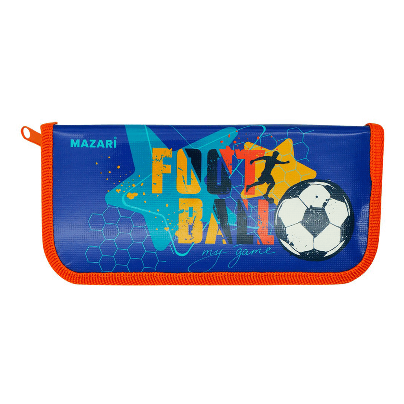 

Пенал-косметичка Mazari Football 19 х 9 см