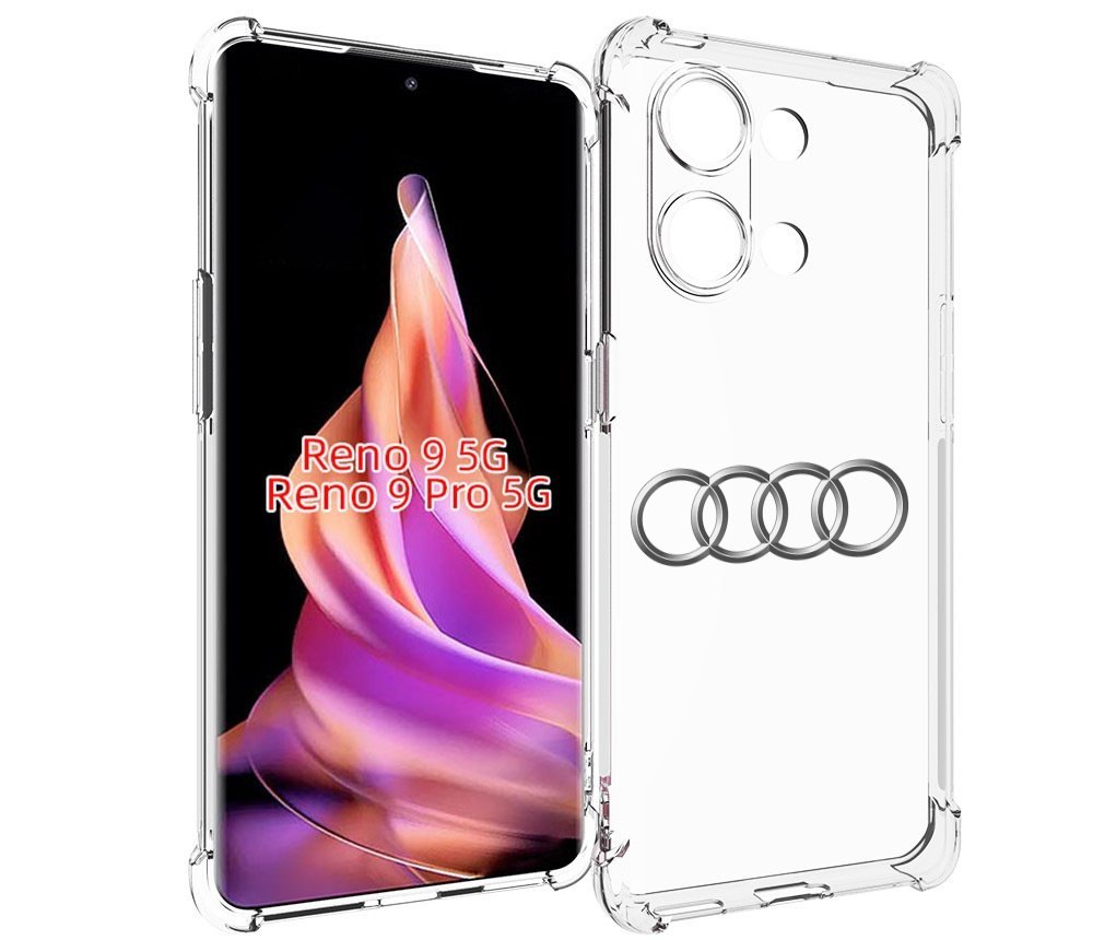 

Чехол MyPads audi-ауди-7 мужской для Oppo Reno 9/Reno 9 Pro, Прозрачный, Tocco