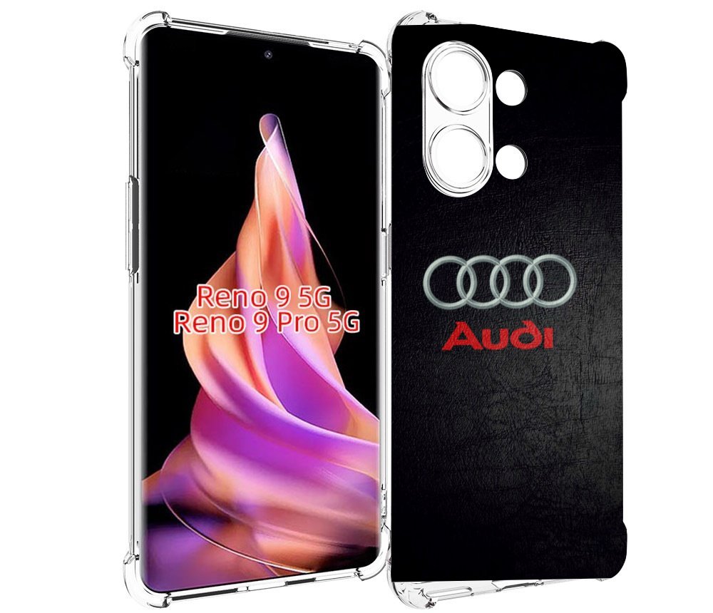 

Чехол MyPads audi ауди 6 мужской для Oppo Reno 9/Reno 9 Pro, Прозрачный, Tocco