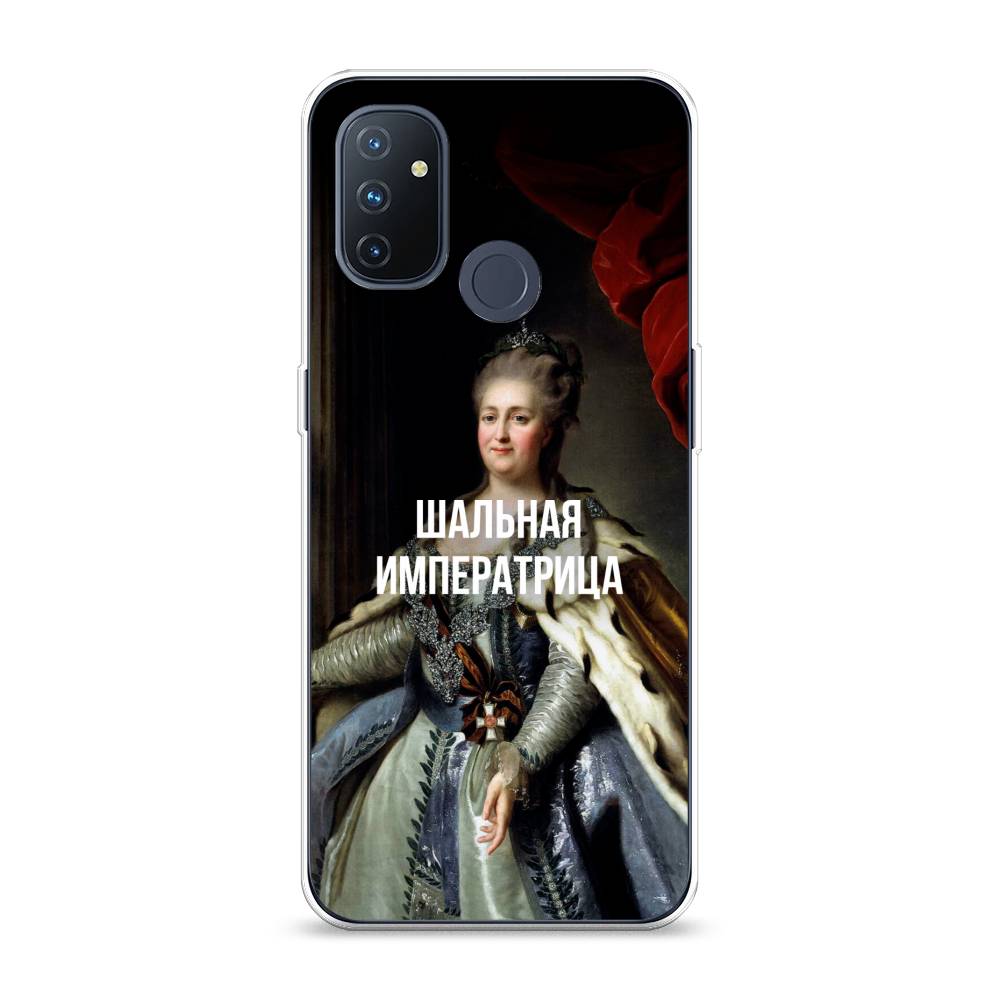 

Чехол Awog на OnePlus Nord N100 / ВанПлас Nord N100 "Шальная императрица", Синий;красный;белый, 152450-6