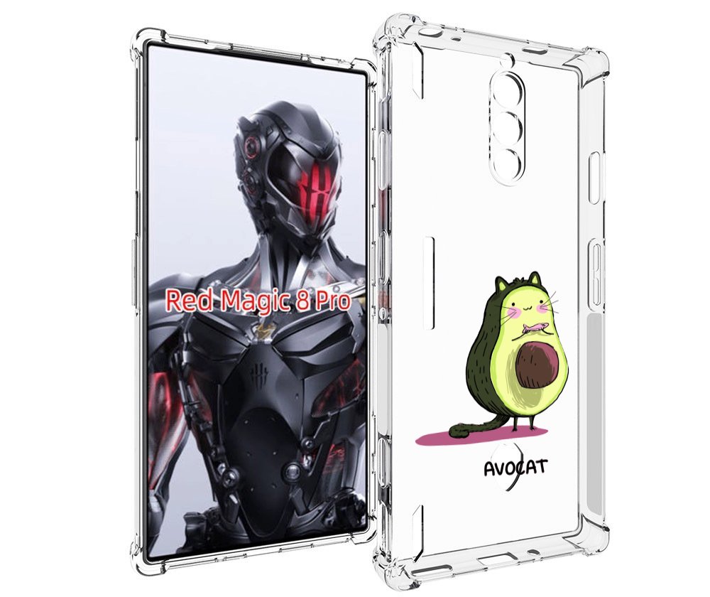 

Чехол MyPads Avocat для ZTE Nubia Red Magic 8 Pro / Red Magic 8 Pro Plus, Tocco