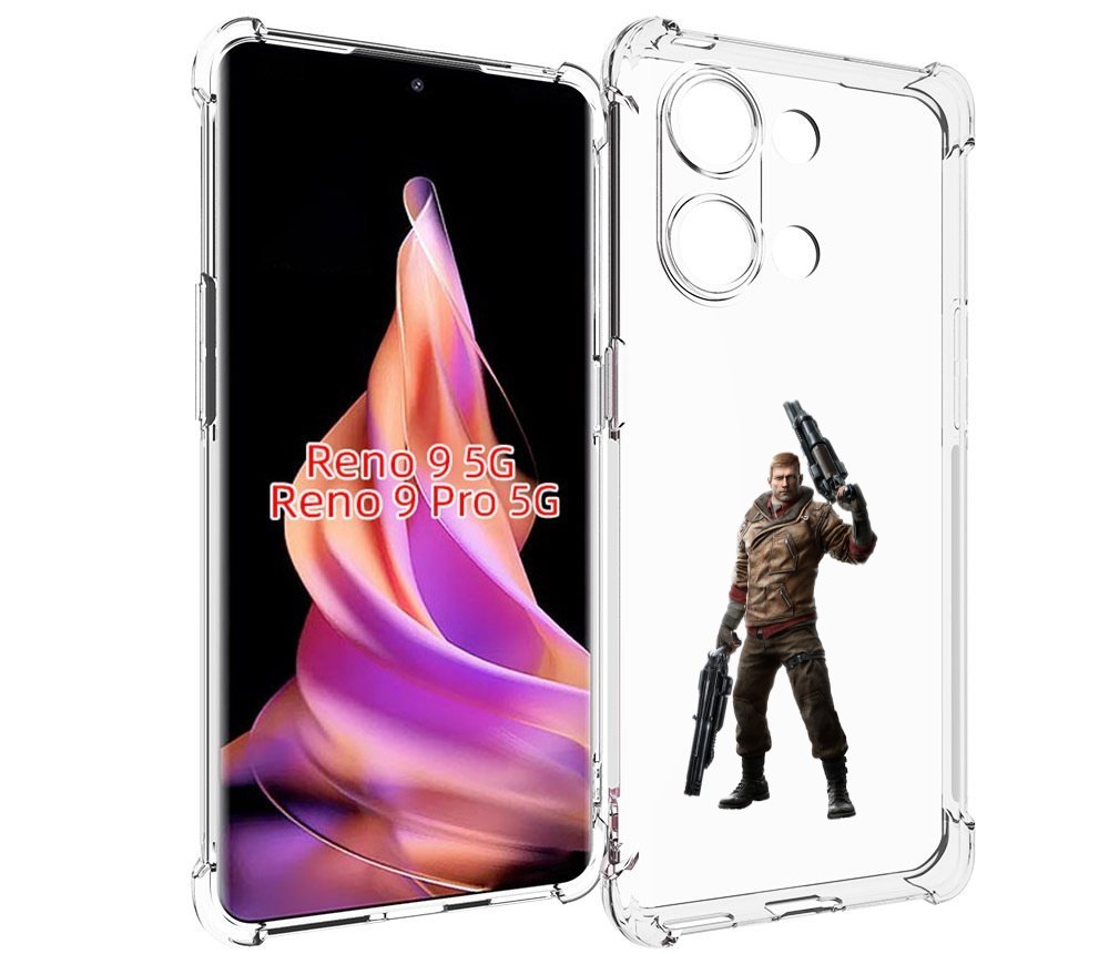 

Чехол MyPads Wolfenstein для Oppo Reno 9/Reno 9 Pro, Прозрачный, Tocco