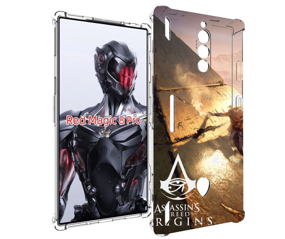 

Чехол MyPads Assassin's Creed Origins для ZTE Nubia Red Magic 8 Pro / Red Magic 8 Pro Plus, Tocco