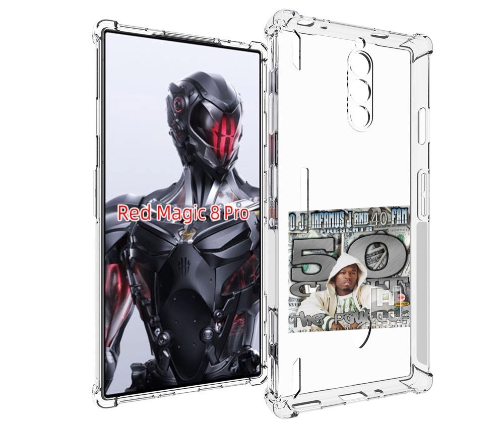 

Чехол MyPads 50 Cent - The Payback для ZTE Nubia Red Magic 8 Pro / Red Magic 8 Pro Plus, Tocco