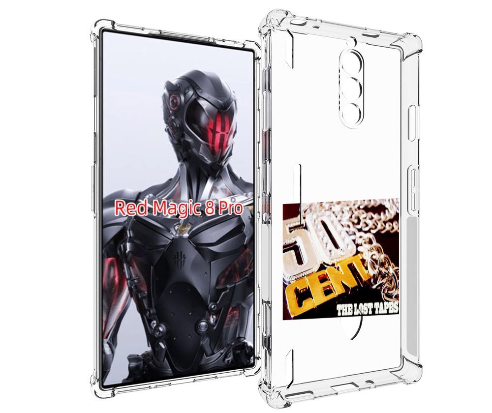 

Чехол MyPads 50 Cent - The Lost Tapes для ZTE Nubia Red Magic 8 Pro / Red Magic 8 Pro Plus, Tocco