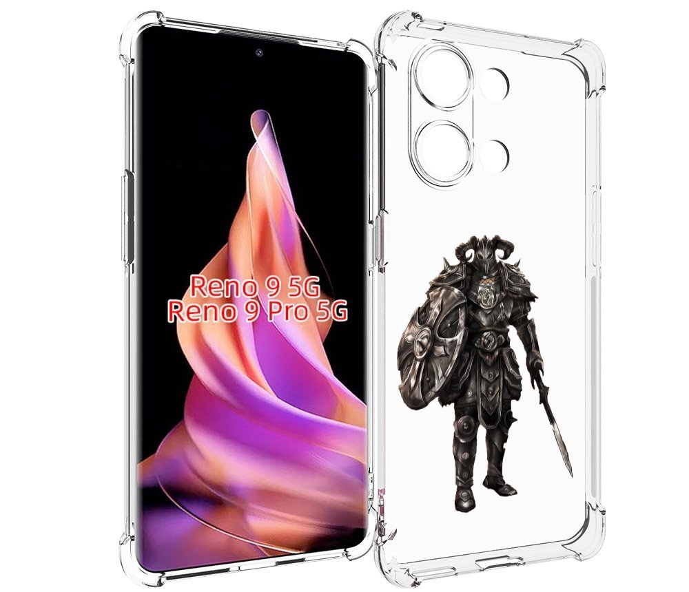 

Чехол MyPads The-Elder-Scrolls-Online для Oppo Reno 9/Reno 9 Pro, Прозрачный, Tocco